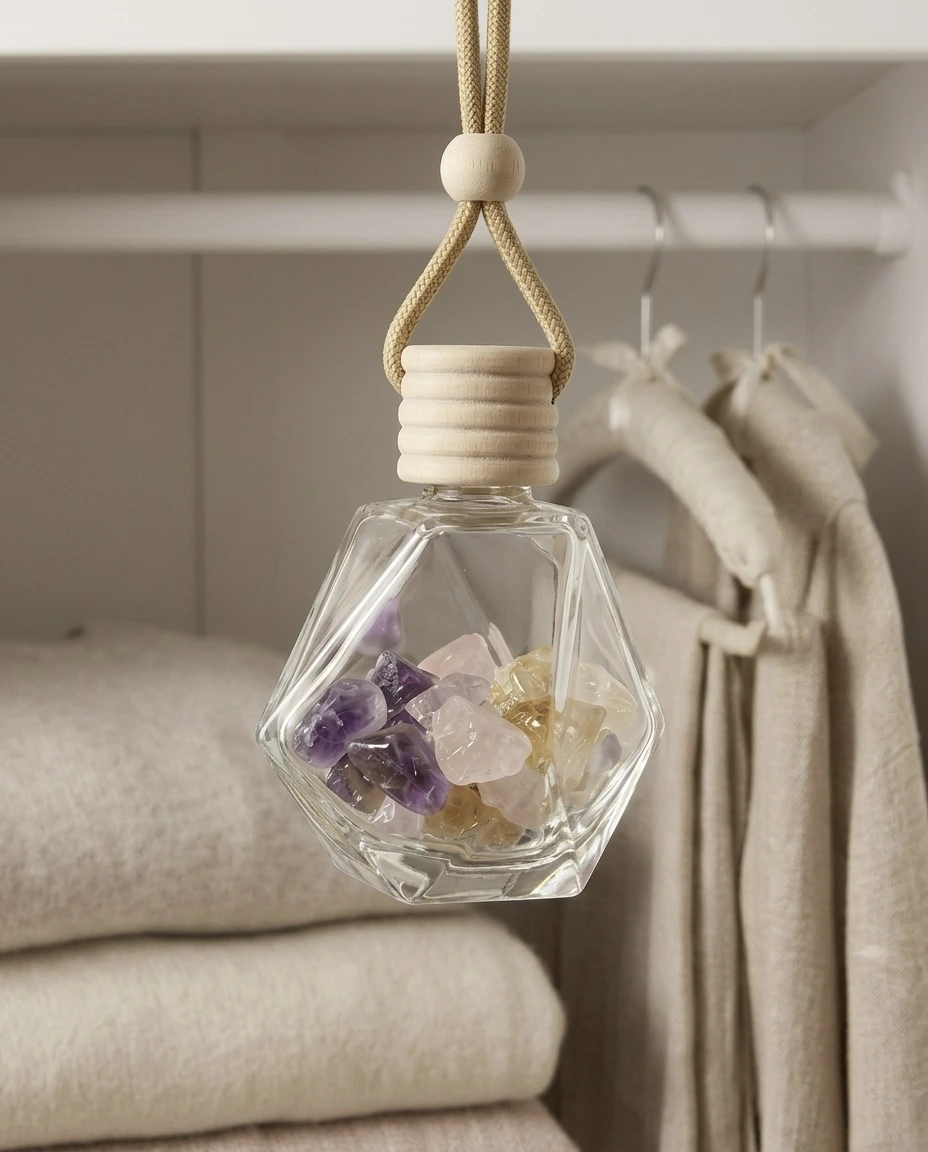 Crystal Designs Studio | Kristal tasarım stüdyosu Kristal Şişe Oda ve Araç kokusu